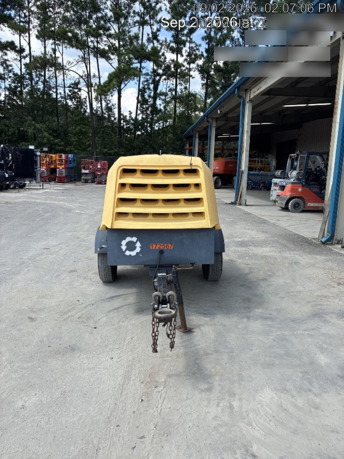 2021 ATLAS COPCO XAS188 CWK