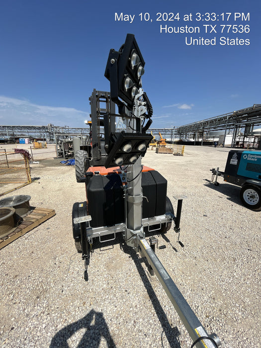 2024 Wanco WLTT-4MM4K Diesel, Deep Sea Controller, Shore Power Plug, Auto Start, (4) 350W LED Floodlights, 4kW Generator, 60 Gal Fuel Tank, 2" Ball, T3