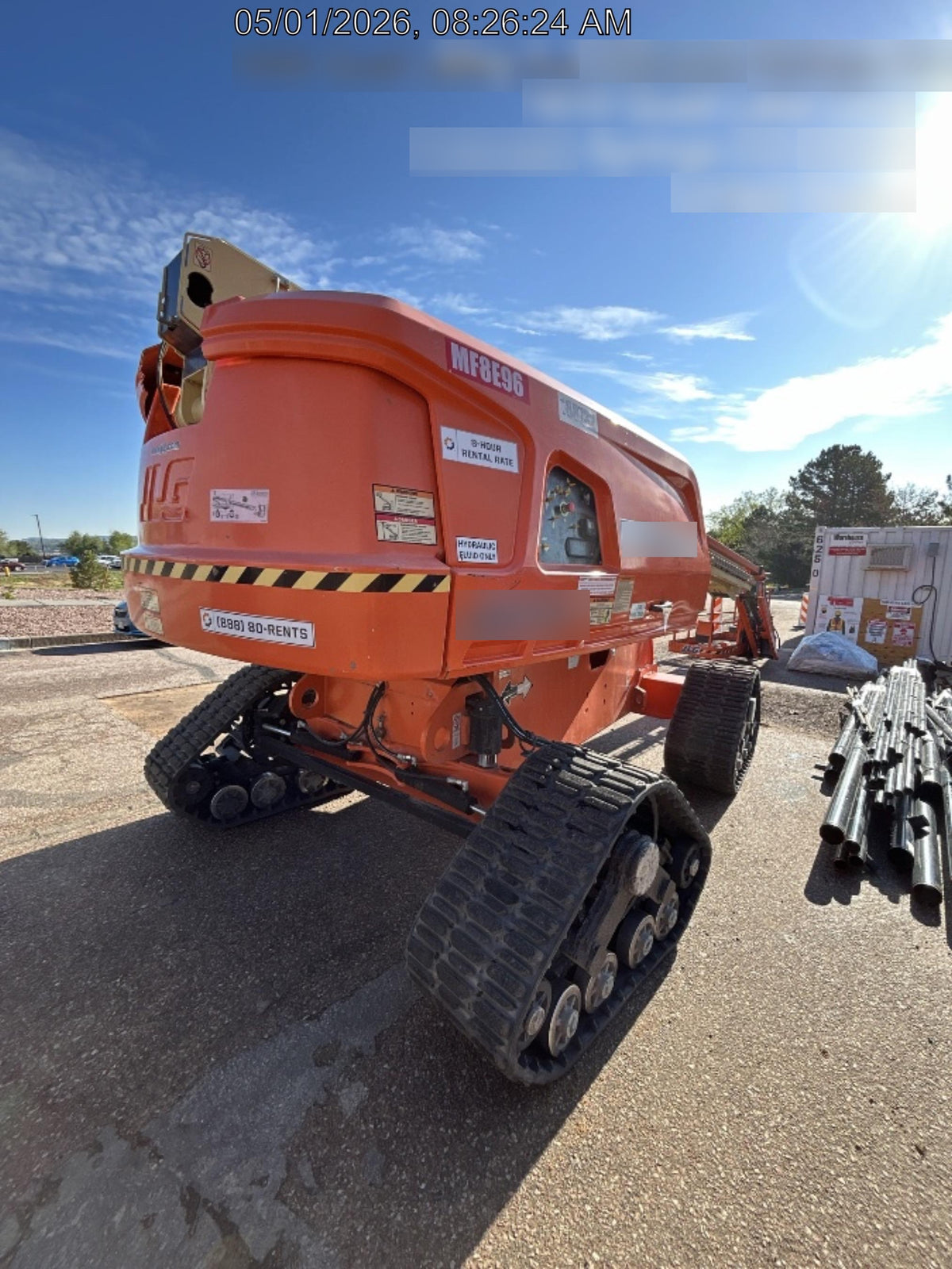 2021 JLG 660SJ Quad Track