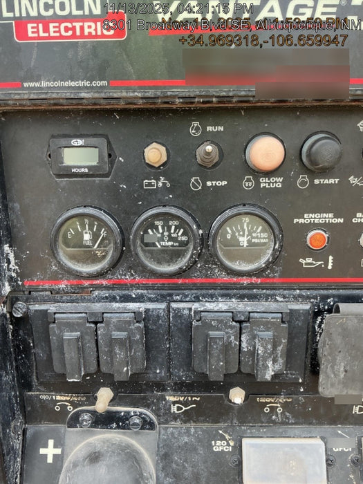 2021 Lincoln Electric Vantage 322 Vantage 322 Ready Pak 3 w/ Decals, ORANGE (includes trailer, cable rack, fender light kit) NO Telematics