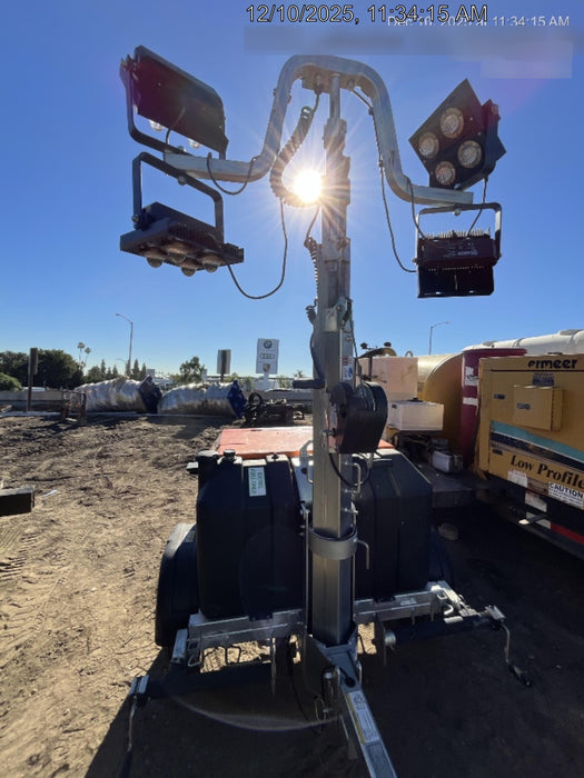 2024 Wanco WLTT-4MM4K Diesel, Deep Sea Controller, Shore Power Plug, Auto Start, (4) 350W LED Floodlights, 4kW Generator, 60 Gal Fuel Tank, 2" Ball, T3