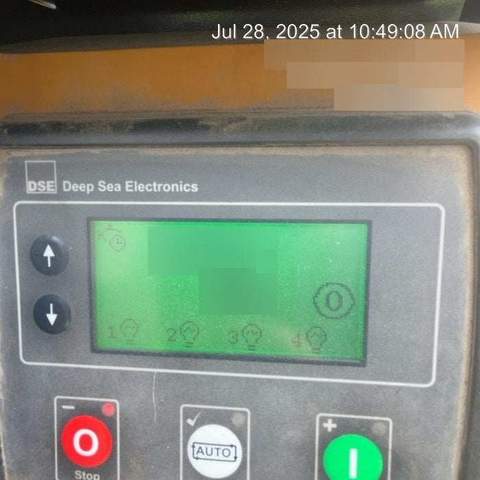 2022 Allmand NLV3GR (4) LED Light Fixture 350W, 23' Vertical Mast, 3kW Prime, Towable, Deep Sea L401, Leveling Jacks, Yanmar T4F 5.8hp