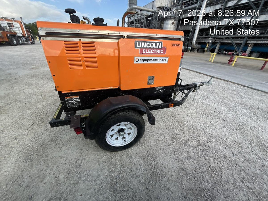 2022 Lincoln Electric LE400 Kubota V1505, Trlr, Cable Rack, Light Kit, ES Decals, T3