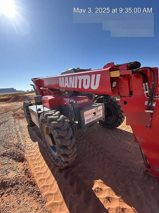 2019 Manitou MTA8044 MTA 8044 - 74 HP T4, Canopy, Worklights/Strobe, Beacon, 66" Carriage, 48" Forks, Solid Tires, Lift Hook, Aux Hydraulics