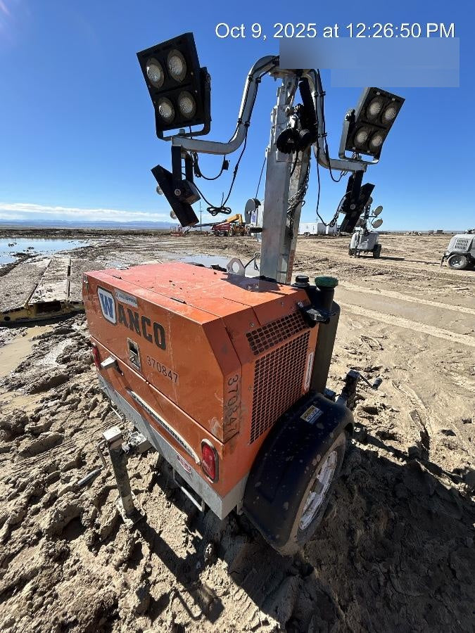 2023 Wanco WLTT-4MM4K Diesel, Deep Sea Controller, Shore Power Plug, Auto Start, (4) 350W LED Floodlights, 4kW Generator, 60 Gal Fuel Tank, 2" Ball, T3