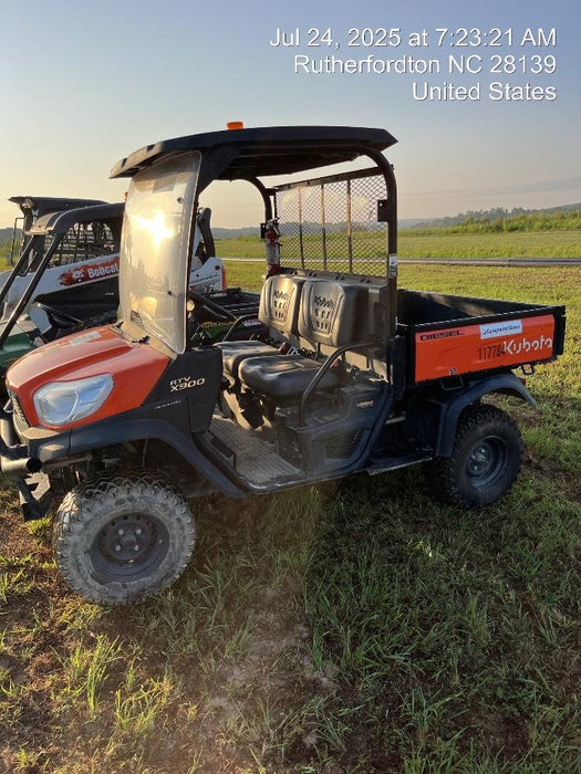 2020 Kubota RTV-X900 4wd Utility Cart, Diesel, 2 Seat, LED Strobe, Windshield Tempered Glass, Plastic Canopy, Wire Harness Kit, Backup Alarm