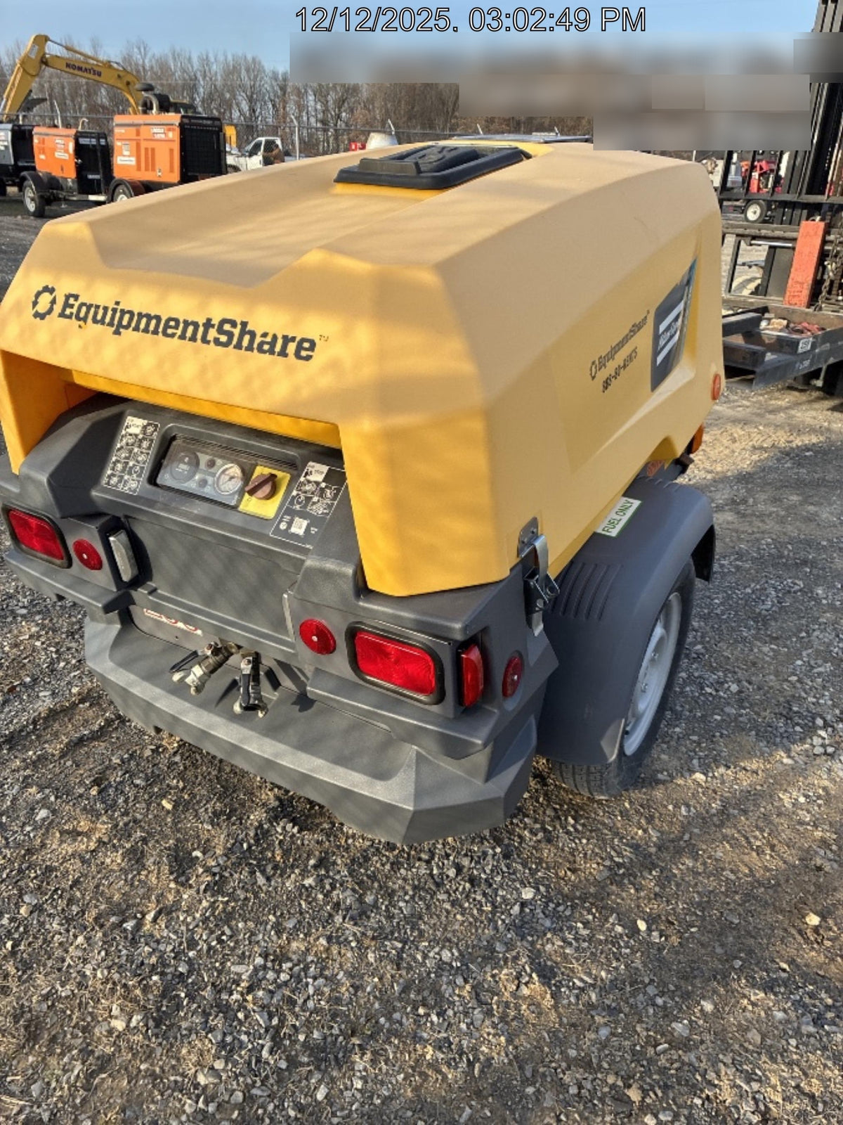 2022 ATLAS COPCO XAS 110