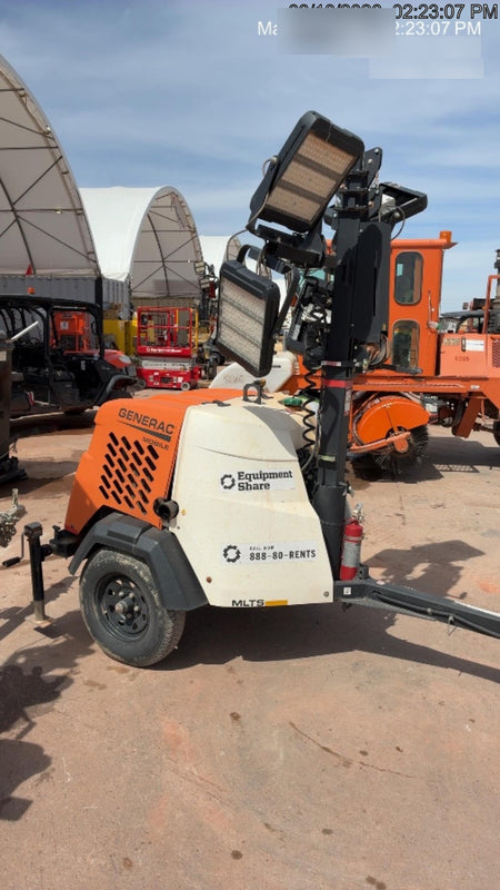 2024 Generac MLT2 Diesel, Flex Switch 120V Input, Powerzone Controller, 
(4) 320W LED Lights, 4kW Generator, 39.9 Gal Fuel Tank, 2" Ball, T3