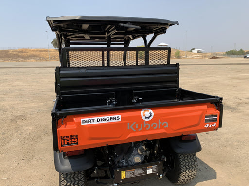 2021 Kubota RTV-X1140W-H Plastic Canopy, Windshield Acrylic Clear, LED Strobe Light, Wire Harness Kit, Back up Alarm