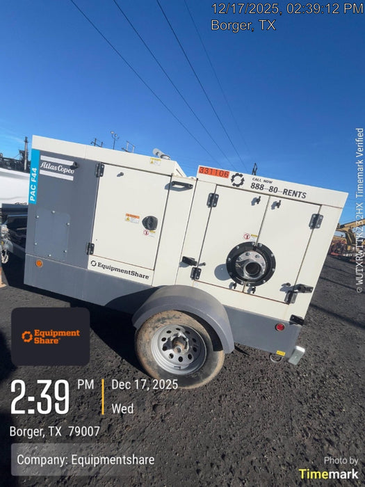 2023 ATLAS COPCO PAC F44 KD-S