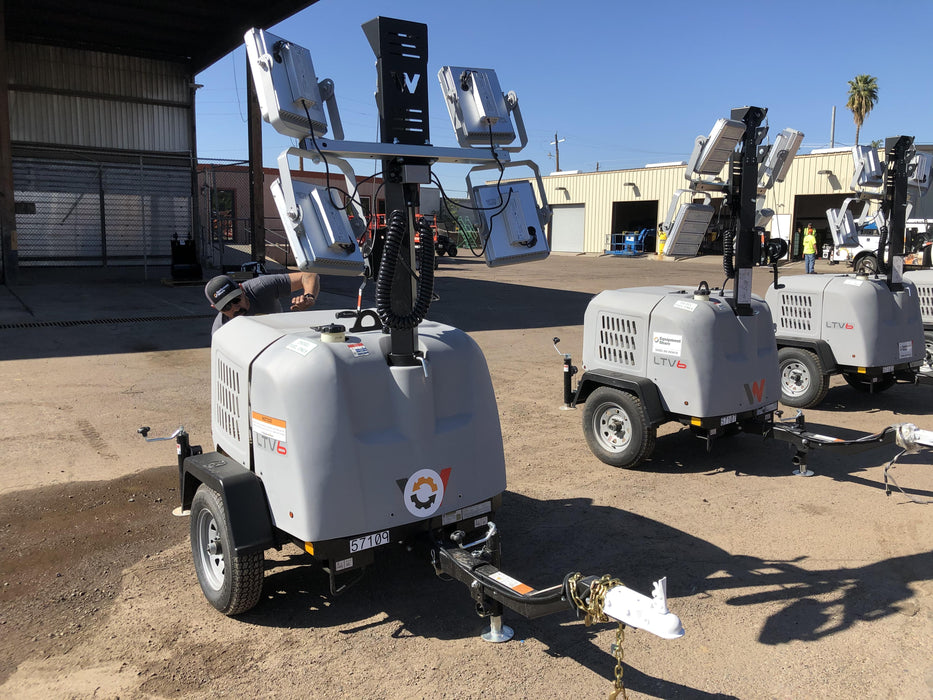 2019 Wacker Neuson LTV6K-LED Standard LED Towable Light Tower w/None