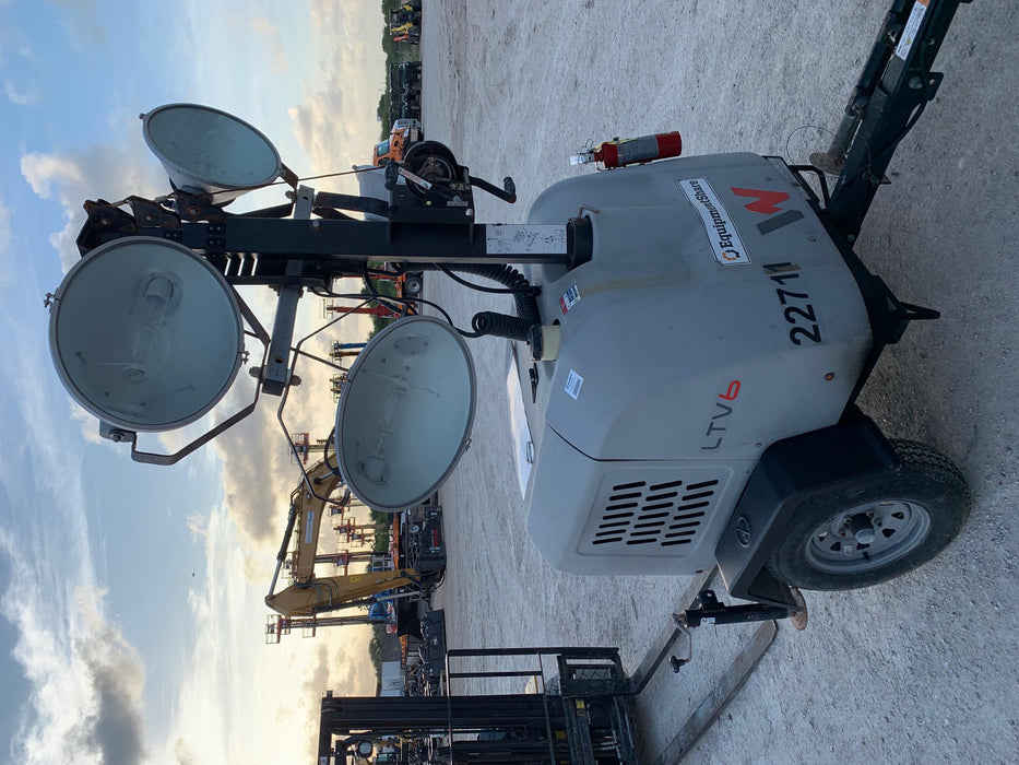 2019 Wacker Neuson LTV6L-MH Wacker Neuson LTV6L Mobile Light Tower w/Fuel Level Sensor Installed