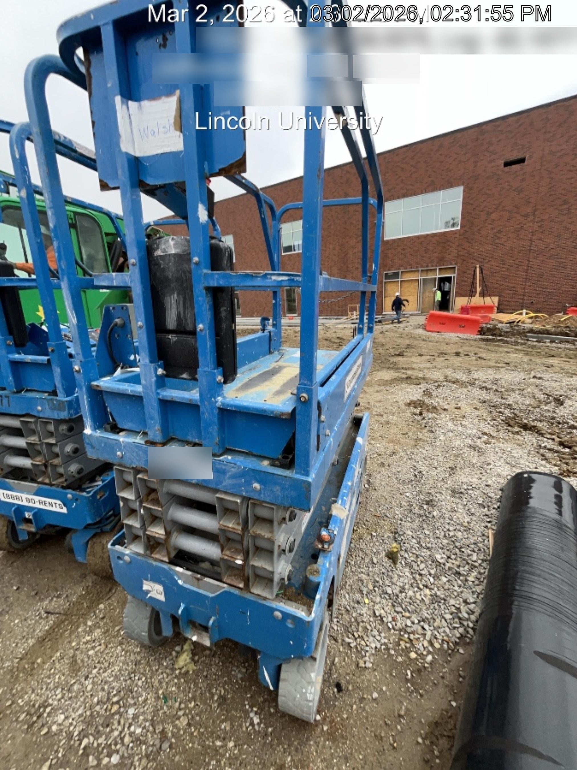 2018 Genie GS-1930 Genie GS-1930 w/Fixed Rail, Chain Entry