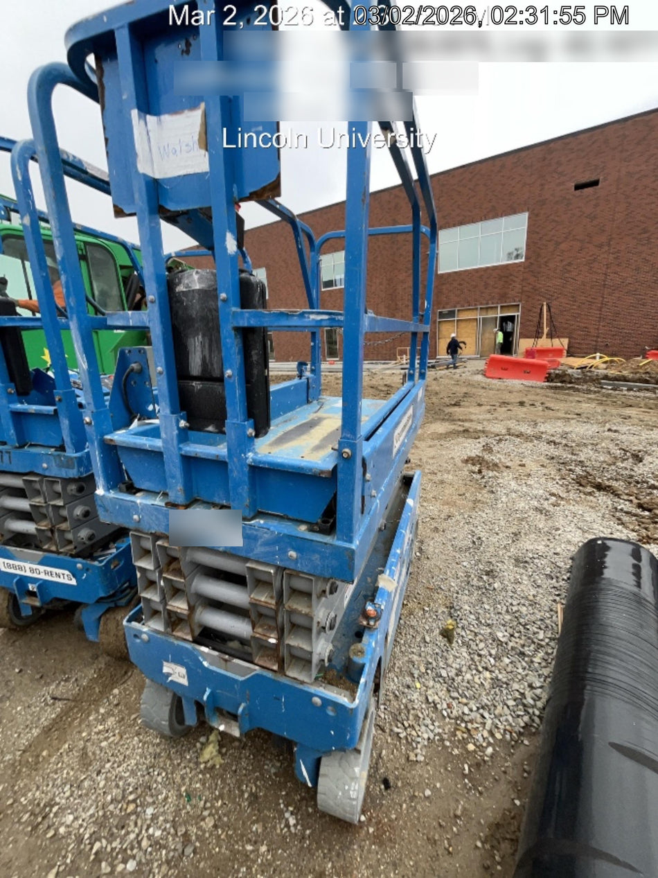 2018 Genie GS-1930 Genie GS-1930 w/Fixed Rail, Chain Entry