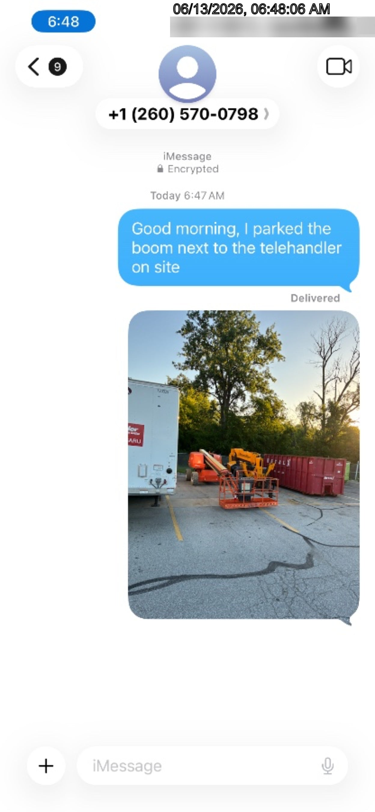 2022 JLG 660SJ