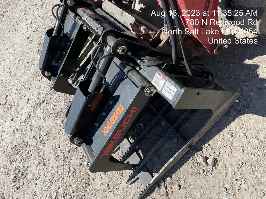 2022 TAKEUCHI 72" Skeleton Grapple Bucket - Takeuchi