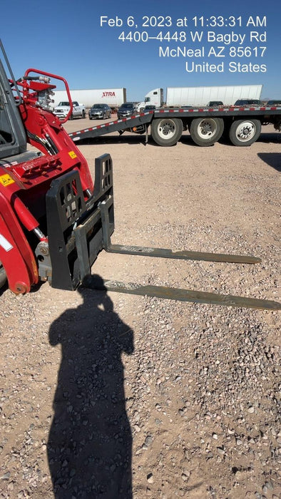 2021 FEMA 60" Skid Steer Forks FEMA