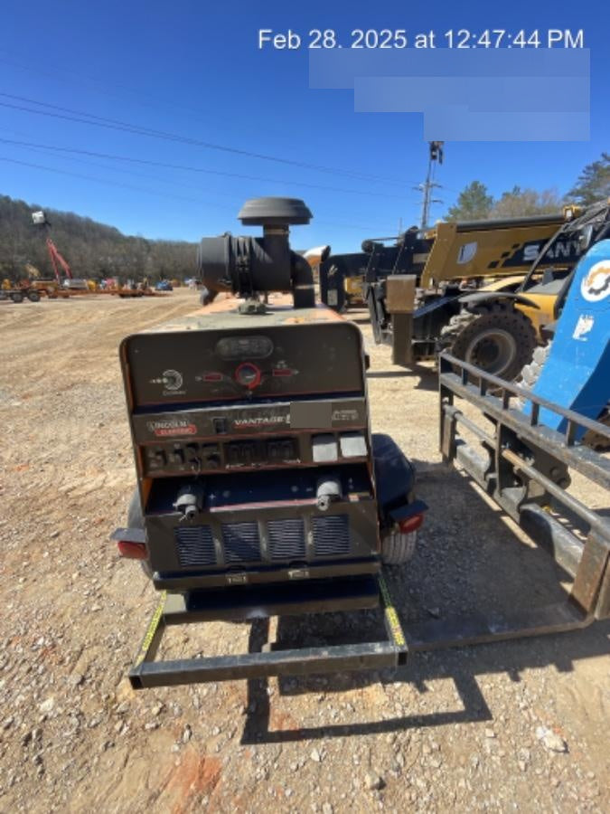 2021 Lincoln Electric Vantage 549X Ready Pak 3, ORANGE (includes trailer, cable rack, fender light kit)