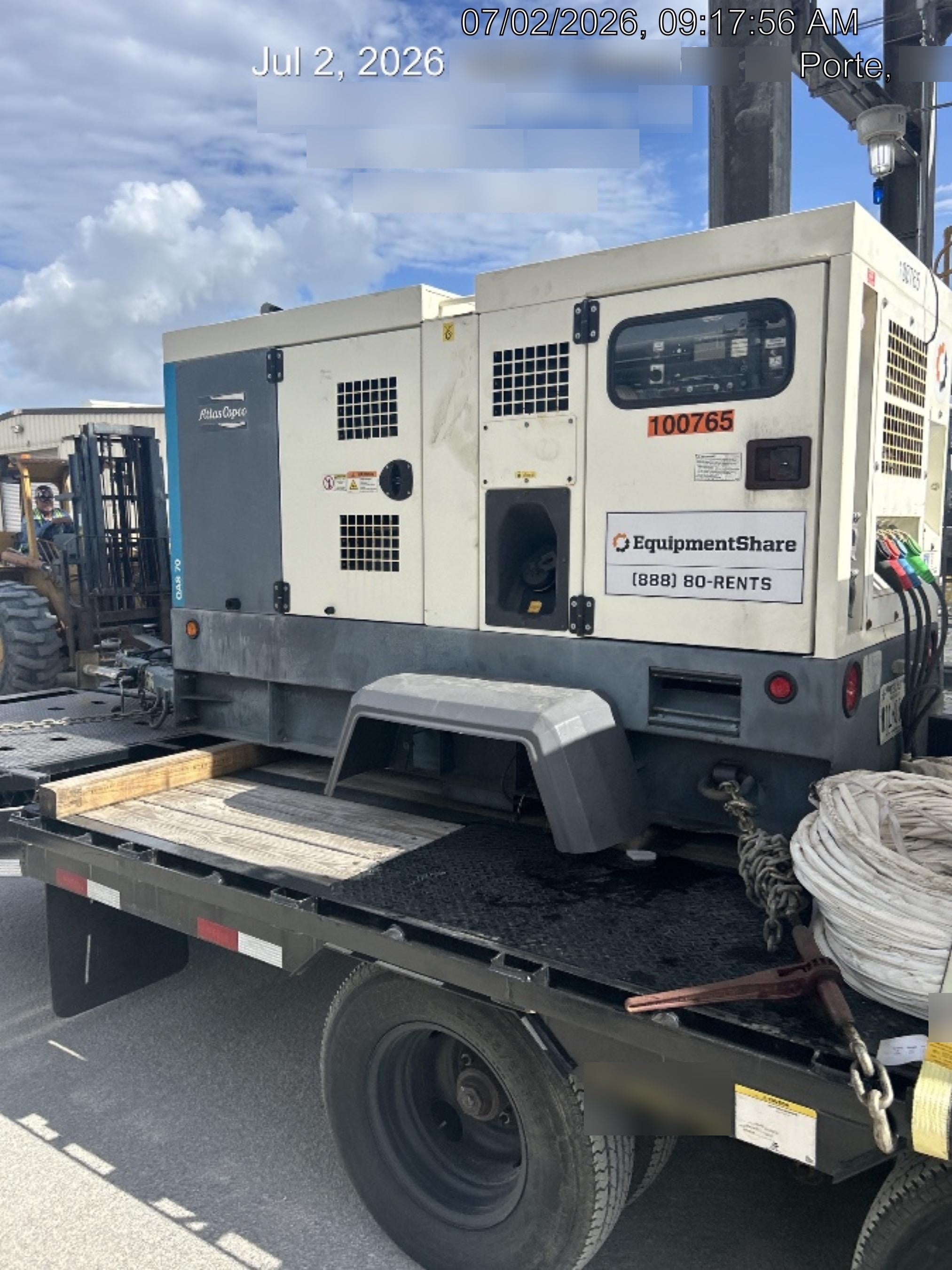 2020 ATLAS COPCO QAS 70