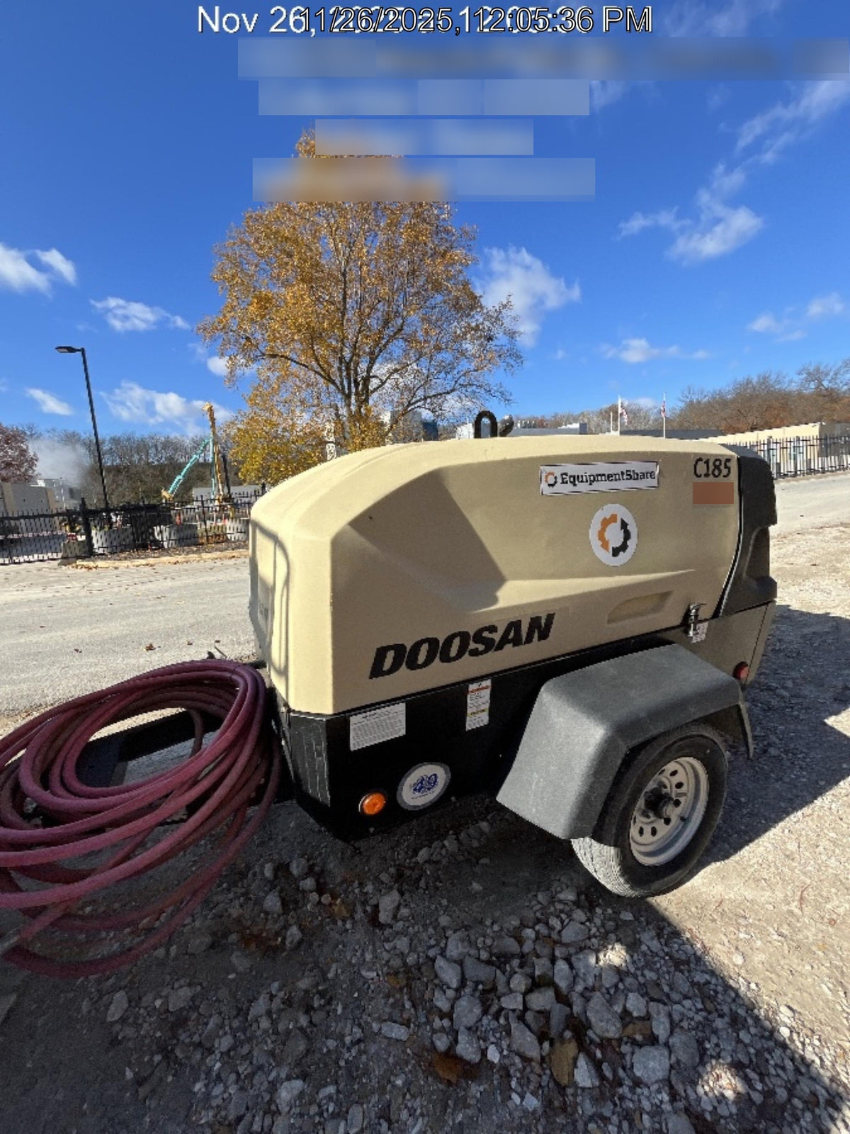 2019 DOOSAN C185WDO-T4F