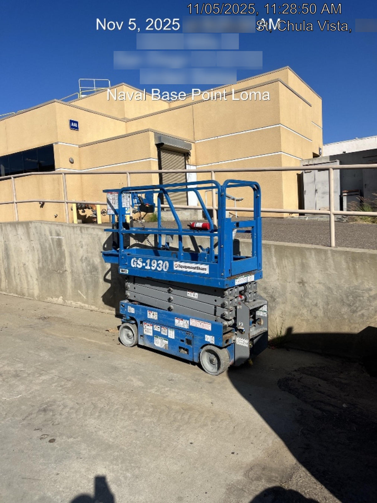 2019 Genie GS-1930 Half Height Swing Gate, 800W Inverter