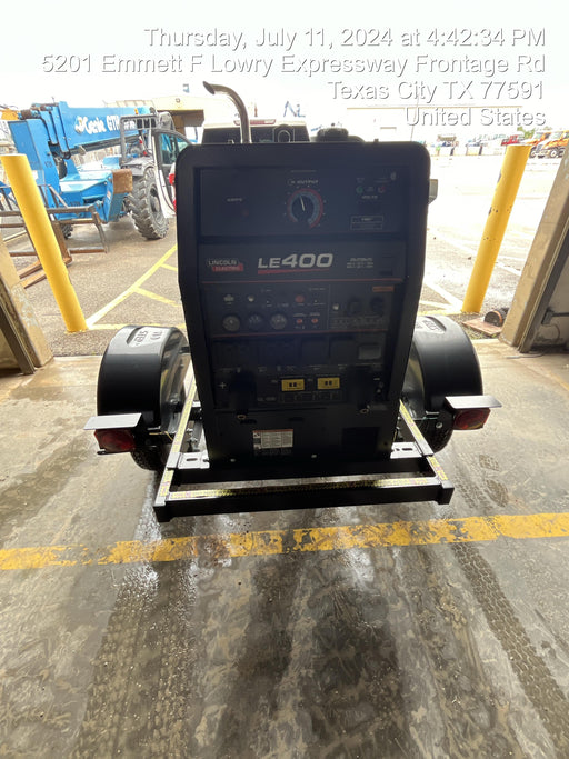 2024 Lincoln Electric LE400 Kubota V1505, Trlr, Cable Rack, Light Kit, ES Decals, T3