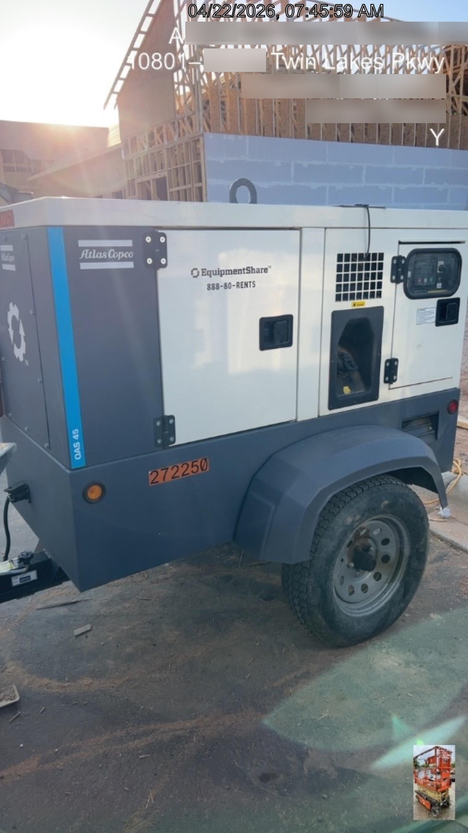 2022 ATLAS COPCO QAS45 CWK