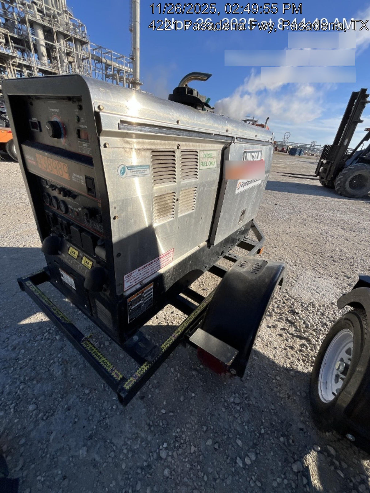2024 Lincoln Electric LE400 Kubota V1505, Trlr, Cable Rack, Light Kit, ES Decals, T3