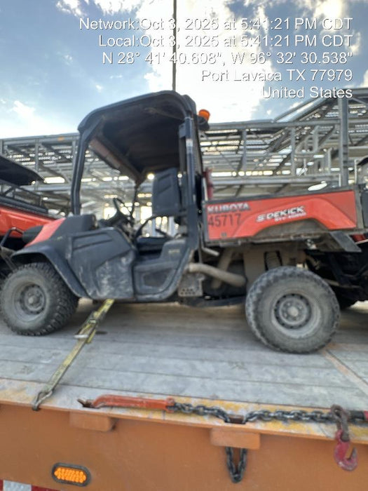 2019 Kubota RTV-XG850WL-H 4wd Utility Cart, Gas, 2 Seat, LED Strobe, Windshield Tempered Glass, Plastic Canopy, Wire Harness Kit, Backup Alarm