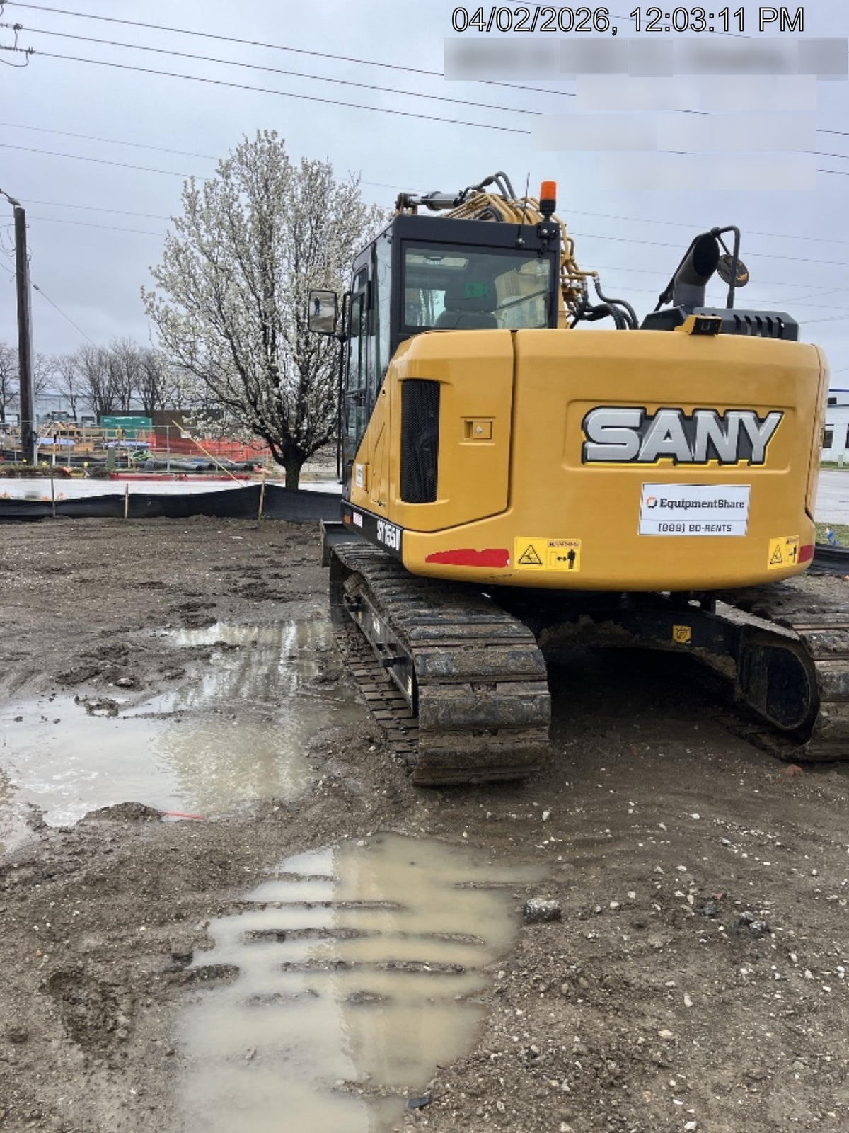 2022 SANY SY155 U