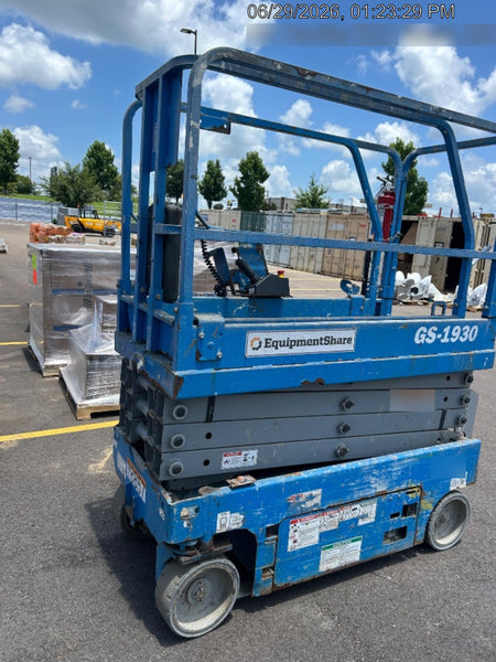 2018 Genie GS-1930 Genie GS-1930 Scissor Lift w/Standard Options
