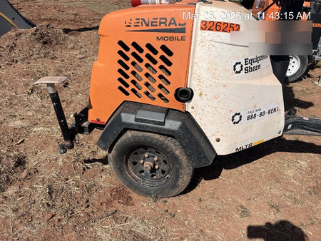 2023 Generac MLT2 Diesel, Flex Switch 120V Input, Powerzone Controller, (4) 320W LED Lights, 4kW Generator, 39.9 Gal Fuel Tank, 2" Ball, T3