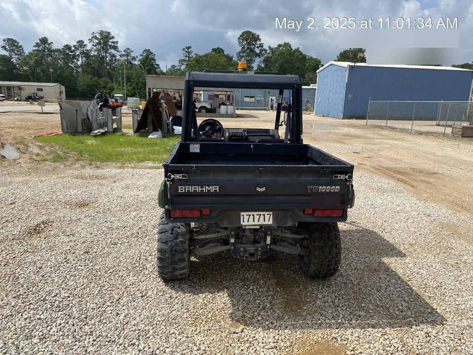 2021 Yanmar YU1000 Canopy, Steel Wheel, Poly WindShield, Beacon, Backup Alarm