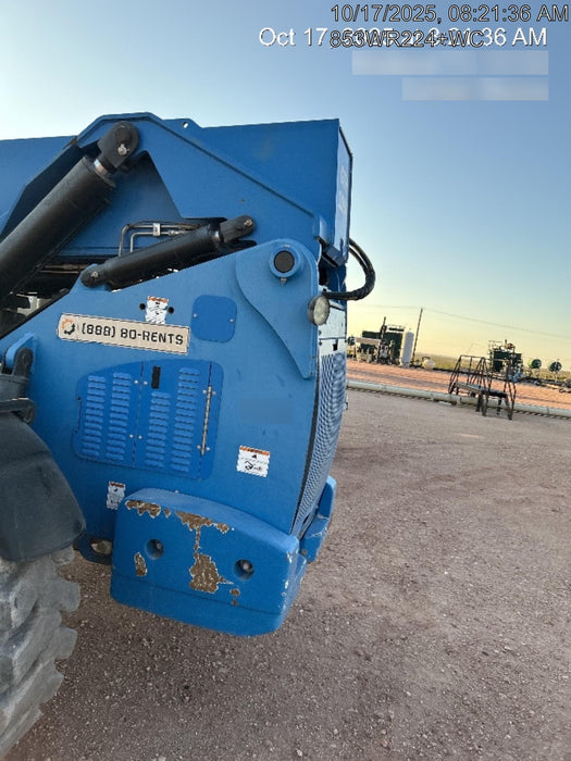 2018 Genie GTH-1056 GTH-1056 w/Open ROPS, Solid Tires, Work Lights, 60" carriage/forks, cab mesh, beacon