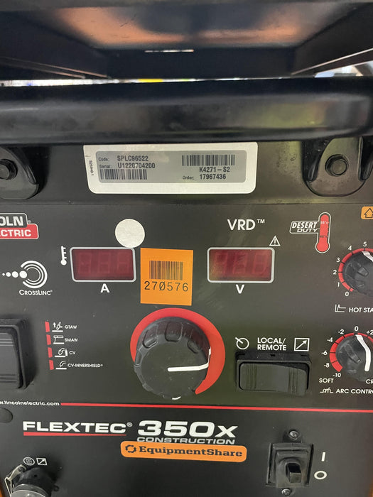 2022 LINCOLN ELECTRIC FLEXTEC 350X