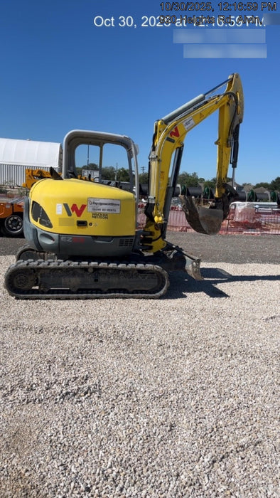 2019 Wacker Neuson EZ53 Standard Options