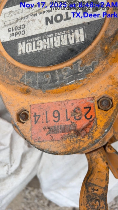 2022 HARRINGTON CF015-20