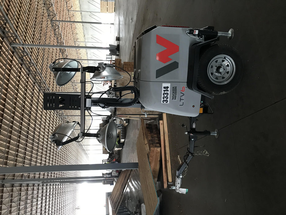 2019 Wacker Neuson LTV6L-MH Wacker Neuson LTV6L Mobile Light Tower w/Fuel Level Sensor Installed