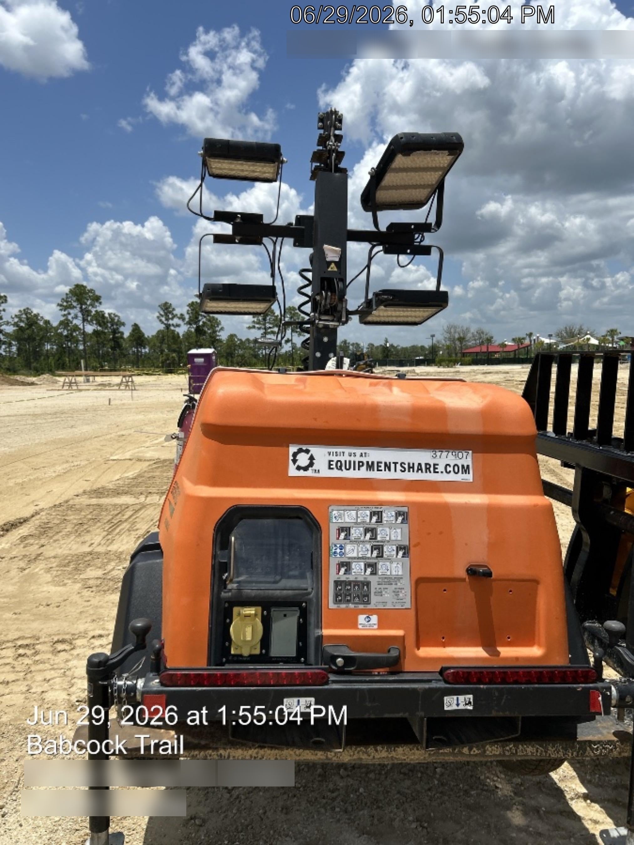 2023 Generac MLT2 Diesel, Flex Switch 120V Input, Powerzone Controller, 
(4) 320W LED Lights, 4kW Generator, 39.9 Gal Fuel Tank, 2" Ball, T3