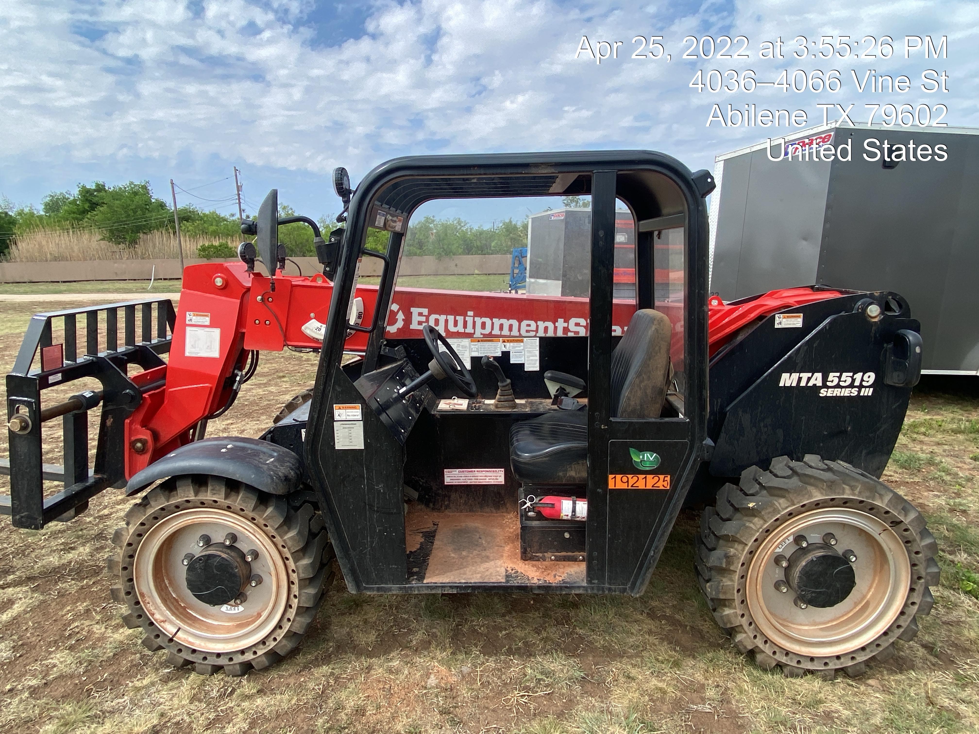 2021 MANITOU MTA5519