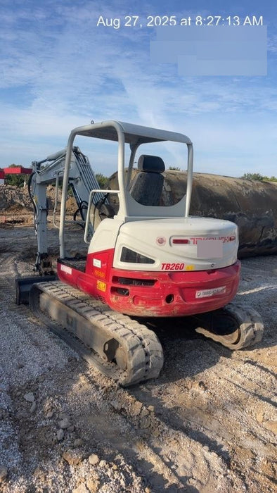 2019 TAKEUCHI TB260