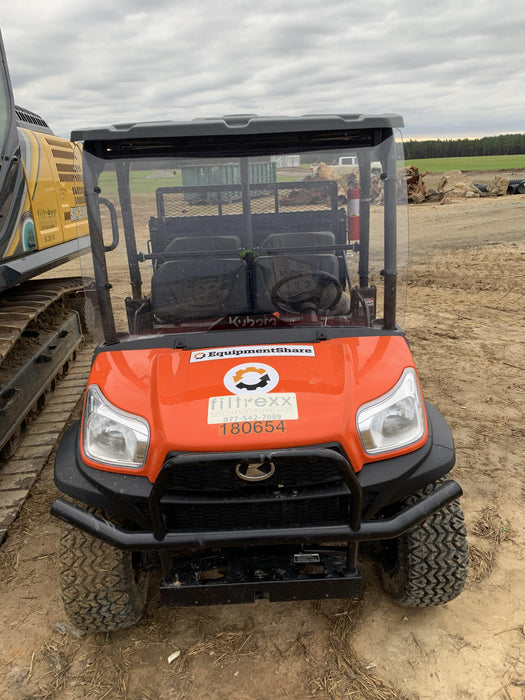 2021 Kubota RTV-X1140W-H Plastic Canopy, Windshield Acrylic Clear, LED Strobe Light, Wire Harness Kit, Back up Alarm