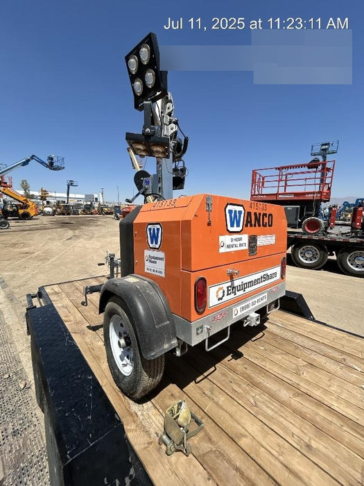 2024 Wanco WLTT-4MM4K Diesel, Deep Sea Controller, Shore Power Plug, Auto Start, (4) 350W LED Floodlights, 4kW Generator, 60 Gal Fuel Tank, 2" Ball, T3