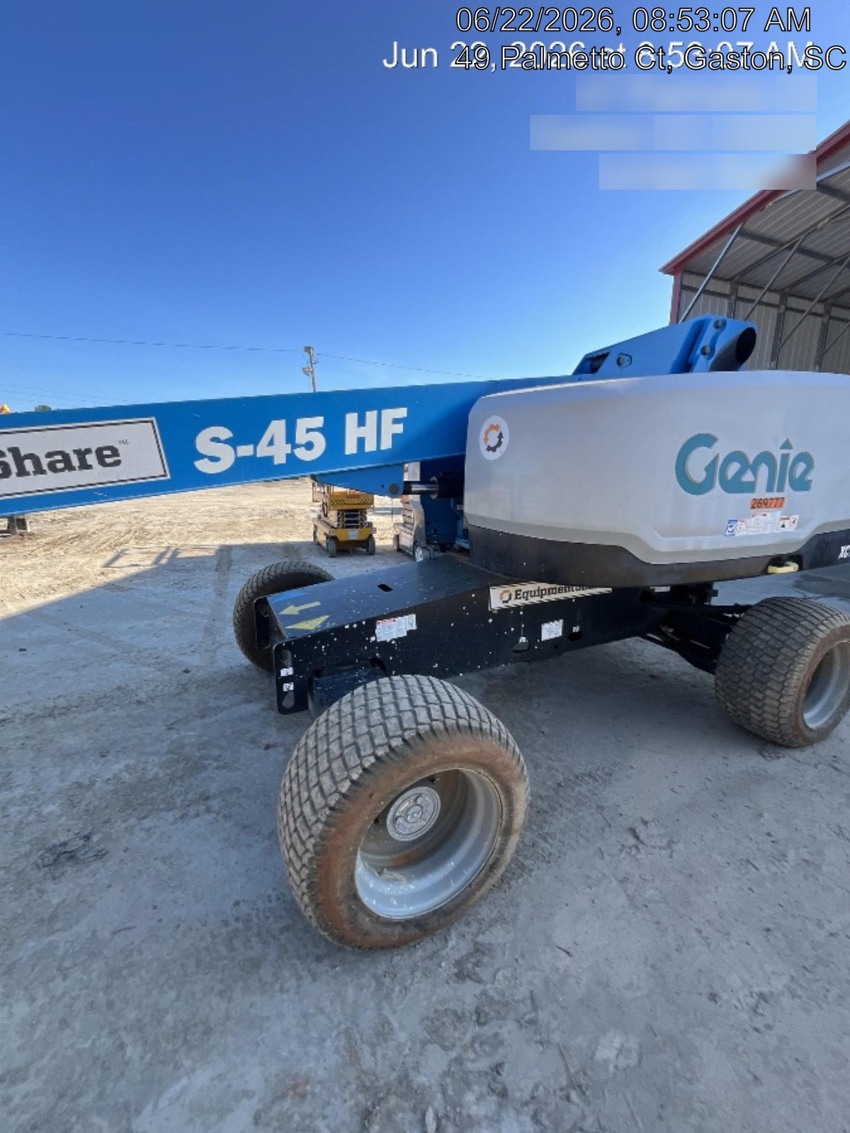 2022 GENIE S-45 HF