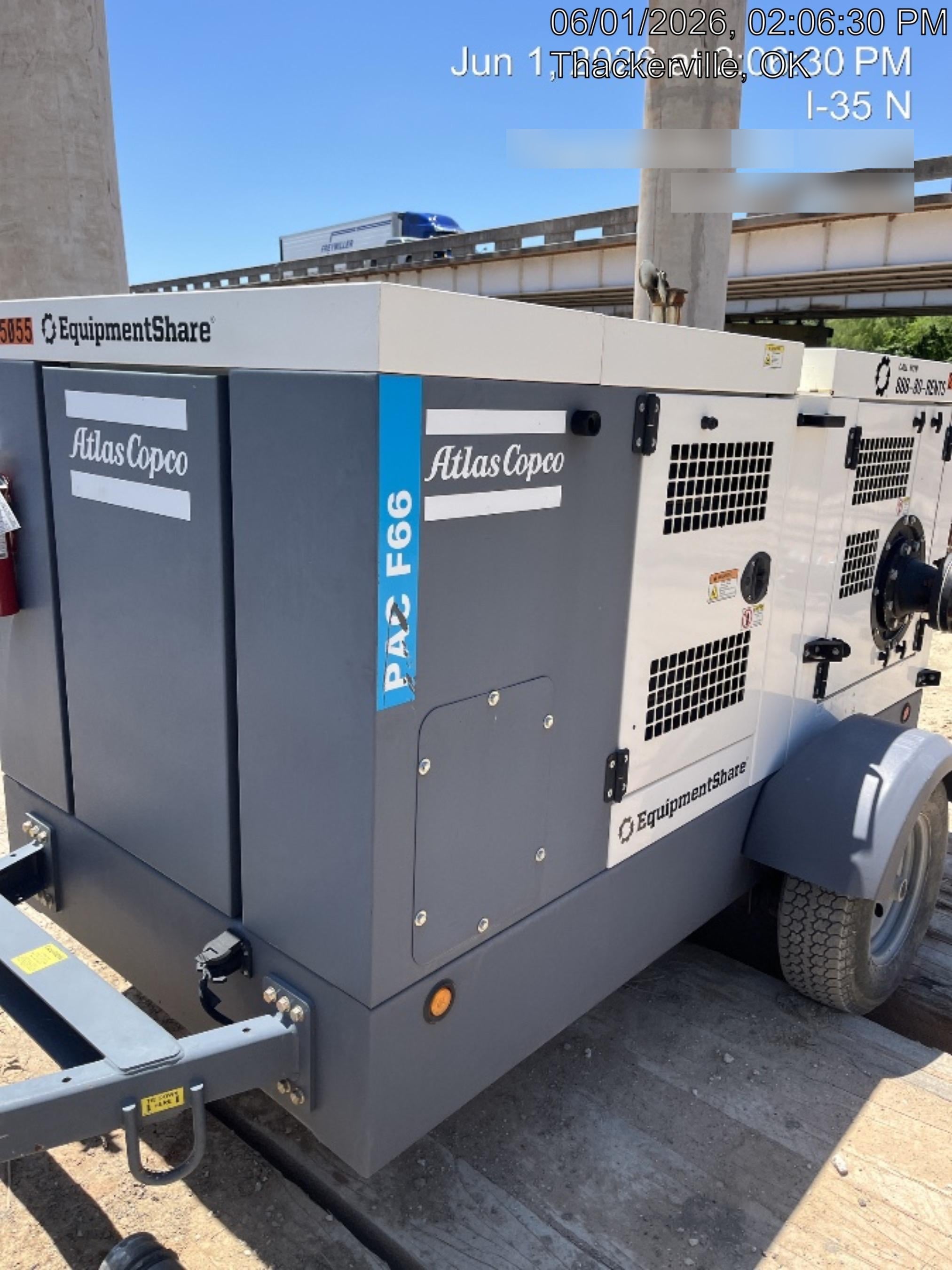 2022 ATLAS COPCO PAC F66 KD-S