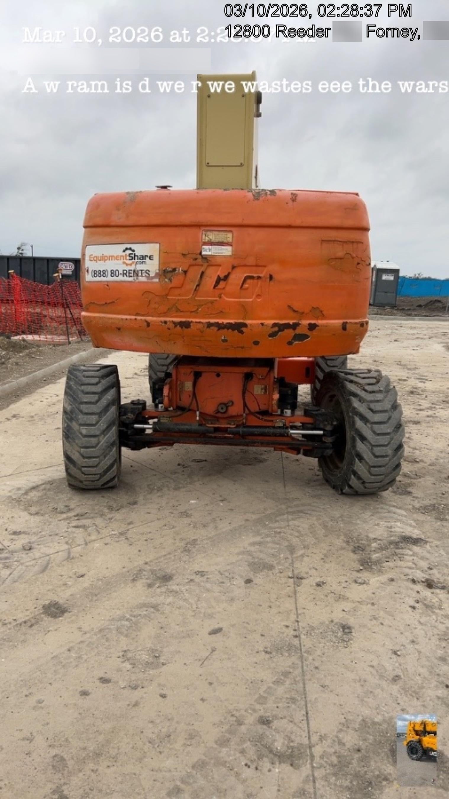 2014 JLG 860SJ