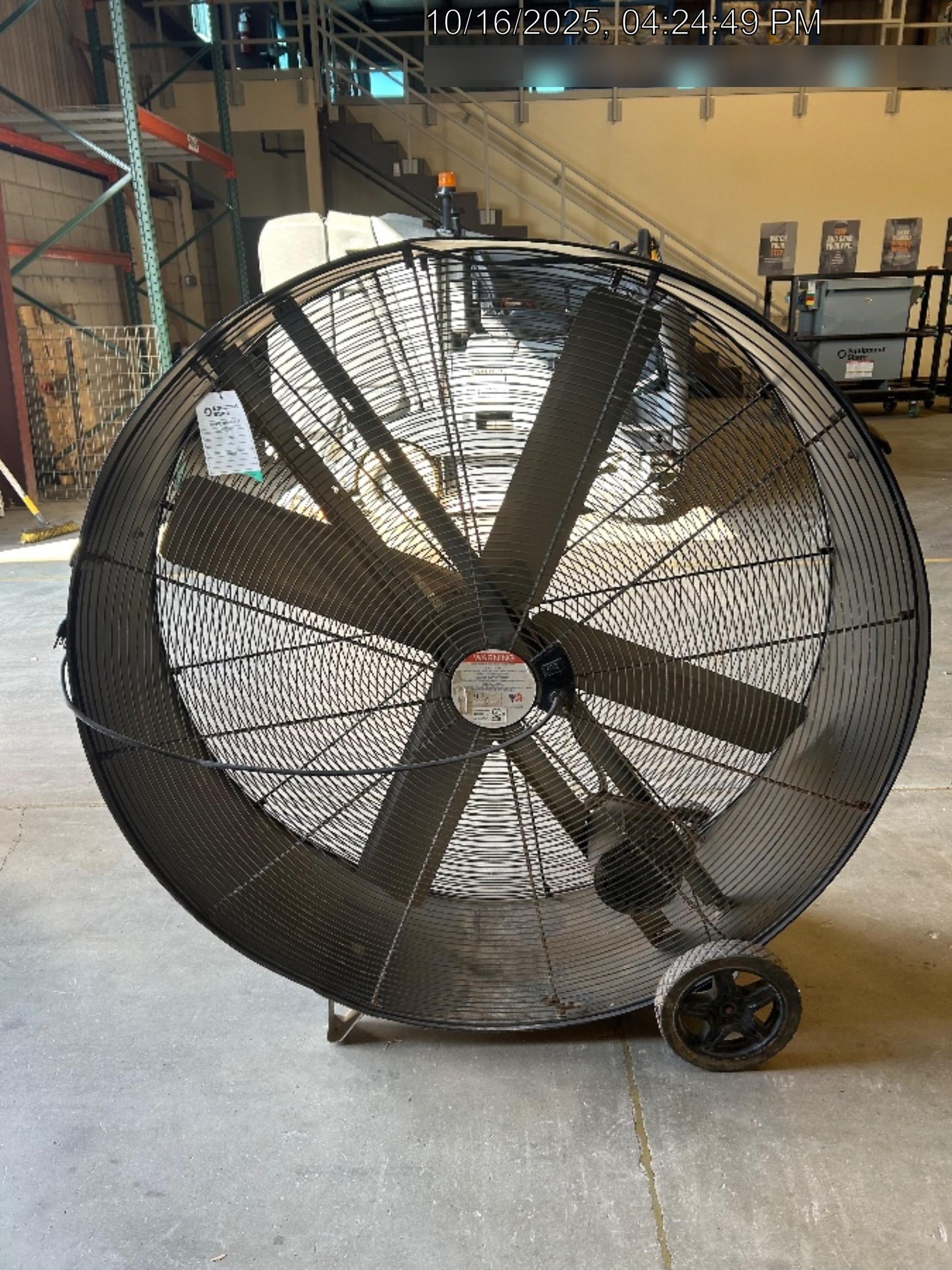2022 ULINE 48" Drum Fan - Uline