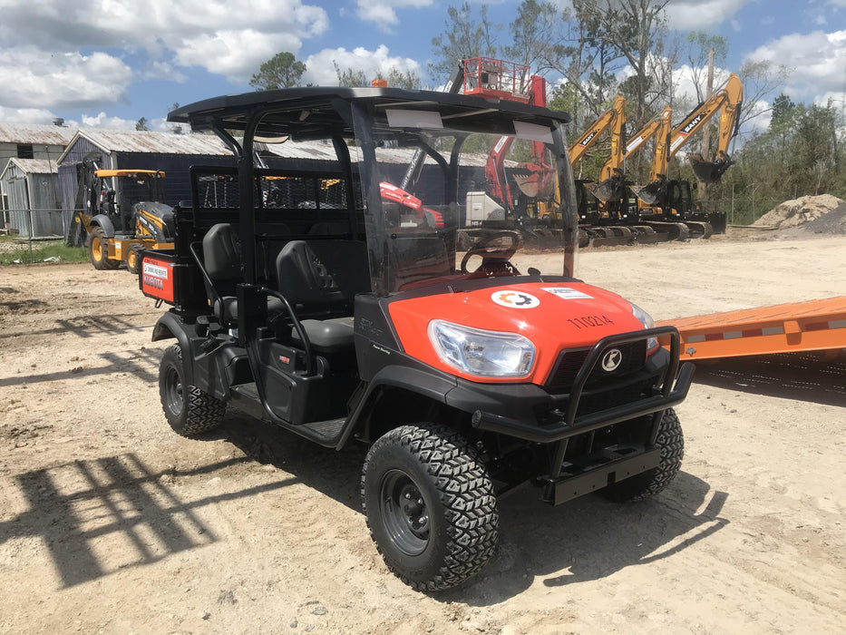 2020 Kubota RTV-X1140W-H Canopy, 4-Seater, Diesel, Windshield Acrylic Clear, Strobe Light, Backup Alarm
