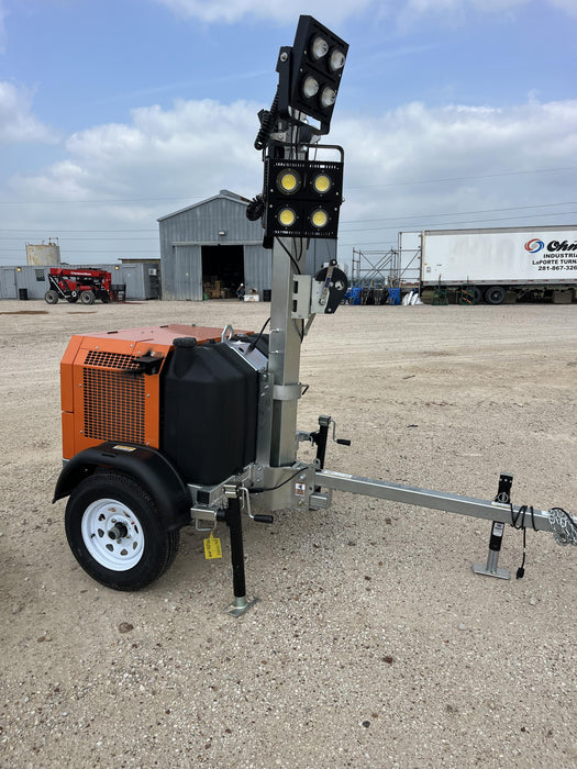 2024 Wanco WLTT-4MM4K Diesel, Deep Sea Controller, Shore Power Plug, Auto Start, (4) 350W LED Floodlights, 4kW Generator, 60 Gal Fuel Tank, 2" Ball, T3