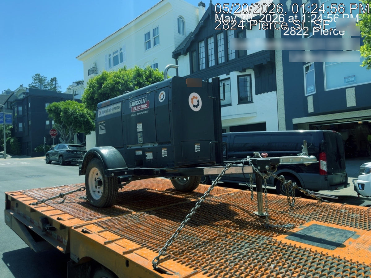 2021 Lincoln Electric Dual Maverick 200/200X Ready Pak 3 (includes trailer, cable rack, fender light kit)